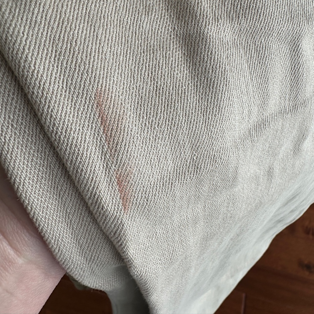 L’AGENCE Distressed Denim in Tan - Picture 8 of 9
